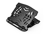 SUPPORT Q-CONNECT ORDINATEUR PORTABLE 7 REGLAGES EN        HAUTEUR COLORIS NOIR