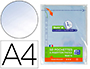 50 POCHETTE PERFOREE OXFORD QUICKIN SACH A4 POLYPROPYLENE 50MICRONS LISSE INCOLORE
