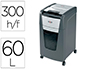 DESTRUCTEUR DE DOCUMENTS REXEL OPTIMUM AUTO+ COUPE     MICRO 300F CORBEILLE DE 60L