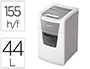 DESTRUCTEUR DE DOCUMENTS LEITZ IQ AUTO+ OFFICE COUPE   MICRO P5 150F CORBEILLE DE    44L
