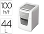 DESTRUCTEUR DE DOCUMENTS LEITZ  IQ AUTO+ OFFICE MICRO  P4 100F CORBEILLE DE 44L