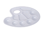 PALETTE OVALE CLASSIQUE 10 TROUS 17X23CM