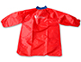 TABLIER DE PROTECTION LAVABLE POUR ENFANT DE 2   4 ANS      COULEUR ROUGE