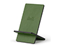 SUPPORT RHODIARAMA POUR T L PHONE MOBILE EN SIMIL     CUIR SAUGE 8X8X13,5CM