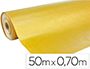 ROULEAU PAPIER CADEAU KRAFT VERG  AUX MOTIFS OR 50M X     0,70M 60G.