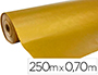 ROULEAU PAPIER CADEAU KRAFT RECYCLE AUX MOTIFS            CLAIREFONTAINE  OR 250M X     0,70M  60G.