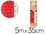 SET D'EMBALLAGE CADEAU NO L COMPOS  DE 2 ROULEAUX TINY    ROLLS 5MX35CM + 1 ROULEAU     BOLDUC 20M + 10  TIQUETTES