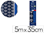 SET D'EMBALLAGE CADEAU  TOILE COMPOS  DE 2 ROULEAUX TINY    ROLLS 5MX0,35CM + 1 ROULEAU   BOLDUC 20M + 10  TIQUETTES