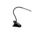 LAMPE DE BUREAU LED ALBA SANS FIL TRANSPORTABLE EN ACIER    TETE 15X3CM + BRAS 26CM BASE  12X6CM NOIRE