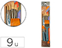 ETUI DE 9 PINCEAUX MAX SAUER MULTIUSAGES ASSORTIMENT