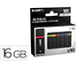 CLE USB EMTEC K100 16GB USB 2.0 VITESSE LECTURE 15MB/S ECRITURE 5MB/S 5 COLORIS ASSORTIS  PACK 10 UNITES
