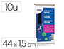 CORDONS BADGES AVERY RECYCLES MOUSQUETON 44 CM LOT DE 10    COLORIS NOIR