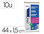 CORDONS BADGES AVERY RECYCLES MOUSQUETON 44 CM LOT DE 10    COLORIS BLEU