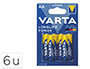 PILE VARTA LONGLIFE POWER AA/LR6 BLISTER 6 UNITES
