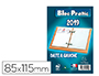 BLOC PHMRIDE EXACOMPTA SOCLE ANNUEL 2024 1 JOUR/PAGE DATE  GAUCHE 85X115MM