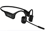 CASQUE SANS FIL CLEYVER CONDUCTION OSSEUSE OPEN EAR   UC BLUETOOTH + DONGLE USB     COLORIS NOIR