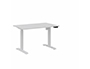 BUREAU DROIT EOL LUTZ 2 REGLABLE HAUTEUR L1200X800MMM PLATEAU BLANC NEIGE PIETEMENT BLANC