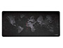 TAPIS SOURIS Q-CONNECT XXL 900X400MM COLORIS NOIR AVEC   DESIGN CARTE DU MONDE