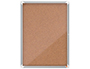 VITRINE AFFICHAGE NOBO LIEGE PREMIUM PLUS PORTE BATTANTE   VERRE SECURITE SERRURE 9      FEUILLES A4 709X970MM