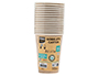 GOBELET EXACOMPTA CARTON 20CL COLORIS KRAFT PAQUET 15       UNITES