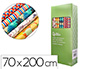 PAPIER CADEAU LIDERPAPEL TOUTE L'ANNEE ROULEAU 0,70X2M 60G MOTIFS ASSORTIS B-2024