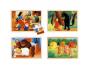 PUZZLES NATHAN LES CONTES LOT DE 4 PUZZLES