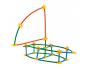 JEU DE CONSTRUCTION BAMBOUCHICOLOR 3 DIMENSIONS   NATHAN 268 PIECES