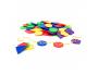 LOT DE BOUTONS A ENFILER LAP 120 PIECES DIAMETRE 5 CM 120  PIECES ET 10 LACETS