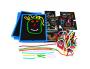 ATELIER SCRAPLACETS LAP SURFACE ADHESIVE NOIRE 4      SUPPORTS DE JEU 12 MODELES DE REALISATION ET 50 FILS