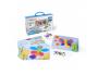 MOSAIQUES PEGS MINILAND 3 TAILLES DE PIONS DIAMETRE     10MM 180 PIECES COLORIS       ASSORTIS 6 FICHES MODELES