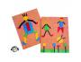 LOT DE PLAQUES DE LIEGE BABYLON POUR LE JEU DU        MARTEAU 20X22 CM 5 PIECES