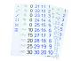 ATELIER DES CHIFFRES MAGNETIQUES SEPP ATELIER      CYCLE 1 JETONS DE 1 A 30      GRANDS FORMATS 200 PIECES