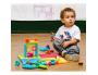 BRISTLE BLOCKS LAP 85 PIECES PLASTIQUES DE FORMES ET       PERSONNAGES VARIES COLORIS    ASSORTIS