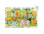 PUZZLES CARTON D OBSERVATION DJECO LA JUNGLE 35 PIECES ET  1 POSTER MODELE