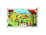PUZZLES CARTON D OBSERVATION DJECO LES CONTES 2 EN 1 54    PIECES ET 1 POSTER MODELE