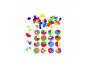 SYMETRIE ET SPATIALISATION ROLF CIRCLE GAME 6 FORMES ET  6 COLORIS 294 PIECES 24       CARTES MODELES 12 SUPPORTS