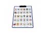 TABLEAU MURAL ENREGISTRABLE ROLF TABLEAU MURAL            ENREGISTRABLE DE MESSAGES 30  POCHETTES