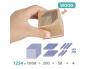 BASE 10 AKROS TAMPONS DE DECOMPOSITION EN BOIS         NUMERIQUE TOUT TYPE D ENCRE 4 UNITES DIZAINES CENTAINES ET
