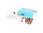 JEUX MATHEMATIQUES LEARNING RESOURCES PINGOUINS SUR LA    GLACE 100 PINGUOINS 10        BARRETTES ET IDEES ACTIVITES