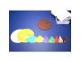 FRACTIONS WISSNER CERCLES FRACTIONS MAGNETIQUES SET DE  10 MARQUAGE COULEUR 71 PIECES