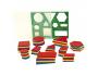 ACCESSOIRES POUR GEOMETRIE EDUPLAY FORMES GEOMETRIQUES   DE BASE CERCLES CARRES        TRIANGLES 60 PIECES COLORIS
