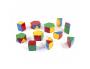 CONNEXION MINILAND POLYEDRES EN 3 DIMENSIONS EMBOITABLES   COLORIS ET 7 FORMES ASSORTIS  LE SEAU DE 84 PIECES