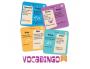 APPRENDRE A LIRE ET A ECRIRE COCKTAIL GAMES VOCADINGO CM1  AU CM2 ENRICHIR VOCABULAIRE   50 CARTES 4 NIVEAUX