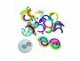 SPATIALISATION SMART GAMES SPEED BOWS COMBINAISON DE     CONSCIENCE SPATIALE 64 DEMI   CERCLES ET 40 CARTES MODELE