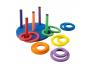 JEUX DE KERMESSE TREMBLAY CIBLE ET ANNEAUX MOUSSE 5     CIBLES ET 12 ANNEAUX