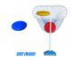 JEUX DE KERMESSE FIRST LOISIRS KIT CIBLE PANIER ET   DISQUES REGLABLES 3 HAUTEURS  BASE CARREE