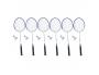 BADMINTON FIRST LOISIRS SET BADMINTON RAQUETTES           INITIATIONLOT DE 6 RAQUETTES  ET 6 VOLANTS