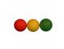 BALLES D EVEIL FIRTS LOISIRS BALLES EN MOUSSE HAUTE        DENSITEREBONDISSANTES LOT DE  3 COLORIS ASSORTIS