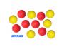 BALLES D EVEIL FIRST LOISIRS BALLES MOUSSES 4 CM LOT DE 12