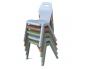 CHAISE MIRPLAY INA ERGONOMIQUEPP EMPILABLE ENFANT TAILLE 1  COLORIS ALEATOIRE LOT 5 UNITES